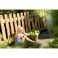 Picket fence gate Douglas 80x100cm