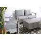 Garden furniture aluminium lounge Bradley