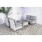 Garden furniture aluminium lounge Bradley