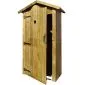 Garden cabinet impregnated