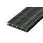 WPC Decking board composite black 225cm (21x145mm)