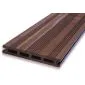 WPC Decking board composite brown 360cm (21x145mm)