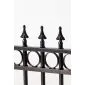 Gate railing de Luxe arch 90x80cm
