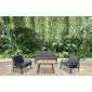 Garden furniture aluminium lounge Dexter