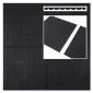 Rubber tiles black 1000x1000x45mm (m2)