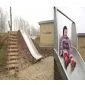 Playground slide Stainless Steel 200cm wide