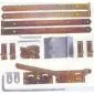 Garden gate set double