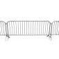Crush barriers 110x250cm/19 bars