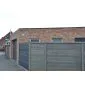 Concrete fence Woodtexture 200x231cm