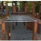 Climbing bar 100cm stainless