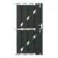 Garden gate WPC anthracite 90x180cm