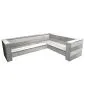 Garden lounge bench