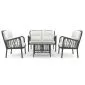Garden furniture loungeset Gaza (incl. cushions)