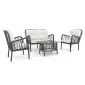 Garden furniture loungeset Gaza (incl. cushions)