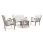 Garden furniture loungeset Gaza (incl. cushions)