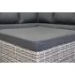 Garden furniture loungeset poly rattan Gerona (incl. cushions)