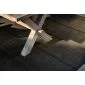 Rubber tiles black 500x500x45mm (m2)
