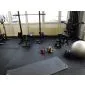 Rubber tiles black 1000x1000x45mm (m2)