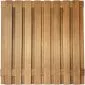 Wooden Fencing Bangkirai 180x180cm (19pl.)