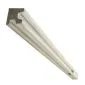 Concrete post for wooden fence grey 12x12cm