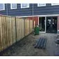 Wooden Fencing pine with concrete  200x190cm/21pl