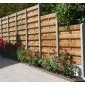 Wooden concrete Fencing 220x197cm (17pl).