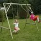Wooden swingset Ellis