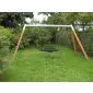 Swing beam for nest swing