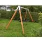 Swing beam for nest swing