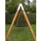 Swing beam for nest swing