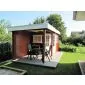 Garden shed Windsor flat roof 500x250cm