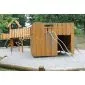 Sliding pole double 200cm for public playgrounds
