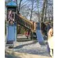 Playground slide Stainless Steel 100cm wide