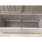 Garden Storage Box grey 153x61x53cm