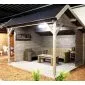Garden shed Pavilion 380x320cm / 40mm