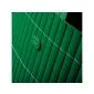 Bamboo cane fencing PVC green 150x300cm