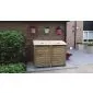 Bin cover wheelie 80x122x90cm