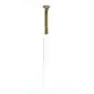 Impact screw with plug for mounting wooden fence cover strip