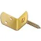 L-bracket fencefix yellow galvanized