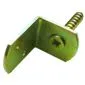 L-bracket fencefix yellow galvanized