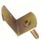 L-bracket fencefix yellow galvanized