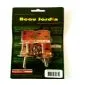 L-brackets yellow galvanized 4pcs/card