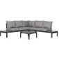 Garden furniture aluminium loungeset Leroy