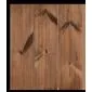 Wall cladding thermally modified boards 18x142mm (m1)