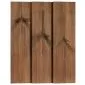 Wall cladding thermally modified 10/21x192mm (m1)