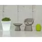 Flower pot and garden lighting design ø60cm