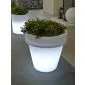 Flower pot and garden lighting design ø90cm