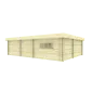 Informal care chalet Cambridge 10,3x7,3m (70mm)
