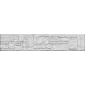 Concrete fence panels 200x40x3.2cm