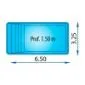 Inground pool 650x325cm
